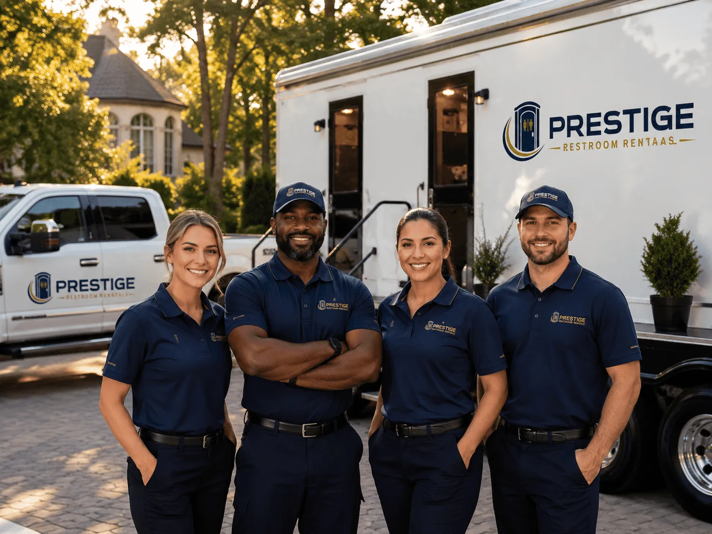 Trusted Luxury Portable Restrooms company in Weed, NM